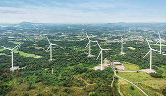 Jeju Sangmyeong Wind Farm Photo