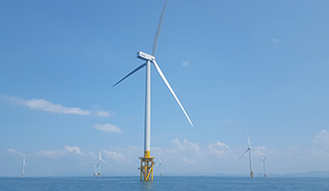 Seo Namhae Offshore Wind Farm Photo